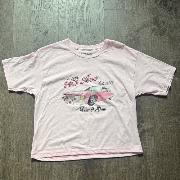 Bella Donna Tops - Pink Graphic Women’s Top